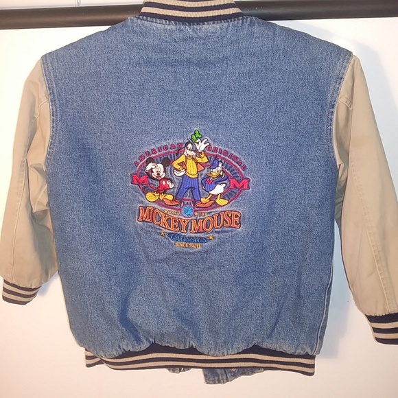 MICKEY MOUSE DISNEY JEAN COAT #1 - Picture 5 of 8